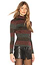 view 2 of 5 JERSEY MARIEL in Black, Roja & Emerald