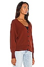 view 3 of 5 Peters Cardigan in Sumac