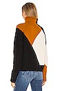 view 3 of 4 Claremont Sweater in Off White, Bronze & Black