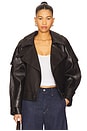 view 1 of 5 Miles Jacket in Deepest Brown