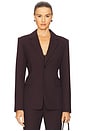 view 1 of 4 Elza Jacket in Deep Plum