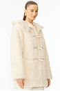 view 3 of 5 Winston Faux Fur Coat in Peach Dust