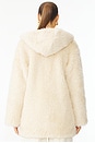 view 4 of 5 Winston Faux Fur Coat in Peach Dust