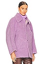 view 3 of 5 Lincoln Coat in Deep Lilac