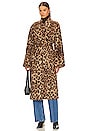 view 1 of 4 Winslet Coat in Camel & Black