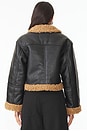 view 4 of 5 Mountain Sherpa Jacket in Black & Brown