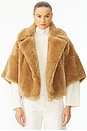 view 1 of 5 Kat Faux Fur Jacket in Carmello