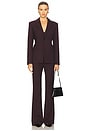 view 5 of 6 Sophie Pant in Deep Plum