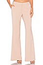 view 1 of 4 PANTALON LARGE LAWRENCE in Nude