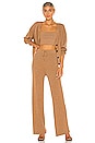 view 4 of 5 Quentin Pant in Toffee & Rose Gold