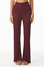 view 1 of 6 Keeley Pant in Burgundy