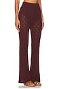 view 2 of 6 Keeley Pant in Burgundy