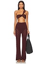 view 5 of 6 Keeley Pant in Burgundy