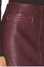 view 6 of 6 Cowan Leather Skirt in Umber