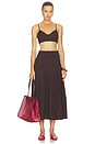 view 5 of 6 FALDA TALI in Ganache