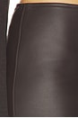view 8 of 7 Marta Skirt in Deepest Brown