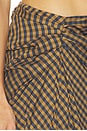 view 7 of 6 Jean Skirt in Pecan & Navy