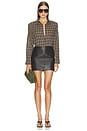 view 7 of 7 Mara Skirt in Deepest Brown