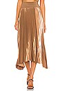 view 1 of 4 Sonali II Skirt in Bronze & Copper