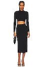 view 4 of 4 Quincy Skirt in Black