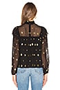 view 3 of 4 MELONI トップ in Black & Gold