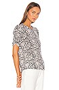 view 2 of 4 Kati Snake Print Tee in Nude