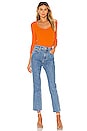 view 4 of 4 Brandon Top in Tangerine