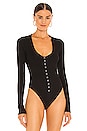 view 2 of 5 Anya Bodysuit in Black