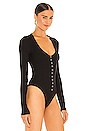 view 3 of 5 Anya Bodysuit in Black