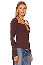 view 2 of 4 Annabelle Top in Caffe