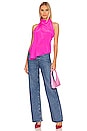 view 4 of 4 Erin Top in Hot Pink