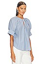 view 3 of 5 CAREY トップ in Powder Blue