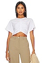 view 1 of 4 T-SHIRT CROPPED JOHANNA in White