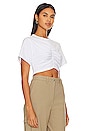 view 2 of 4 T-SHIRT CROPPED JOHANNA in White