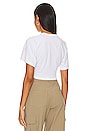 view 3 of 4 T-SHIRT CROPPED JOHANNA in White