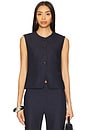 view 1 of 4 Georgie Vest in Evening Blue