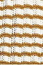 view 5 of 5 Margo Top in Parchment & Aged Bronze Stripe