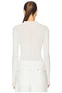 view 3 of 4 Hugh Top in Bright White