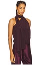 view 2 of 5 Celeste Top in Deep Plum