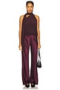 view 5 of 5 Celeste Top in Deep Plum