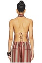 view 3 of 4 KAIA トップ in Brunette Multi
