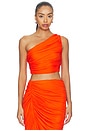 view 1 of 4 Cleo Top in Orange Crush