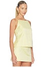 view 2 of 4 Reese Top in Light Canary