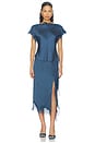 view 4 of 5 Luna Top in Ash Blue & Ash Blue