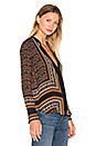 view 2 of 5 Franco Top in Brown Multi