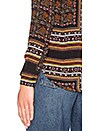 view 5 of 5 Franco Top in Brown Multi
