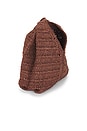 view 4 of 4 Simone Raffia Bag in Chocolate