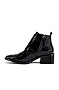 view 5 of 5 Sara Bootie in Black Patent