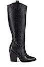view 1 of 5 Wesley Boot in Black Snake