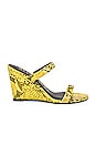 view 1 of 2 Omina Wedge in Yellow Snake